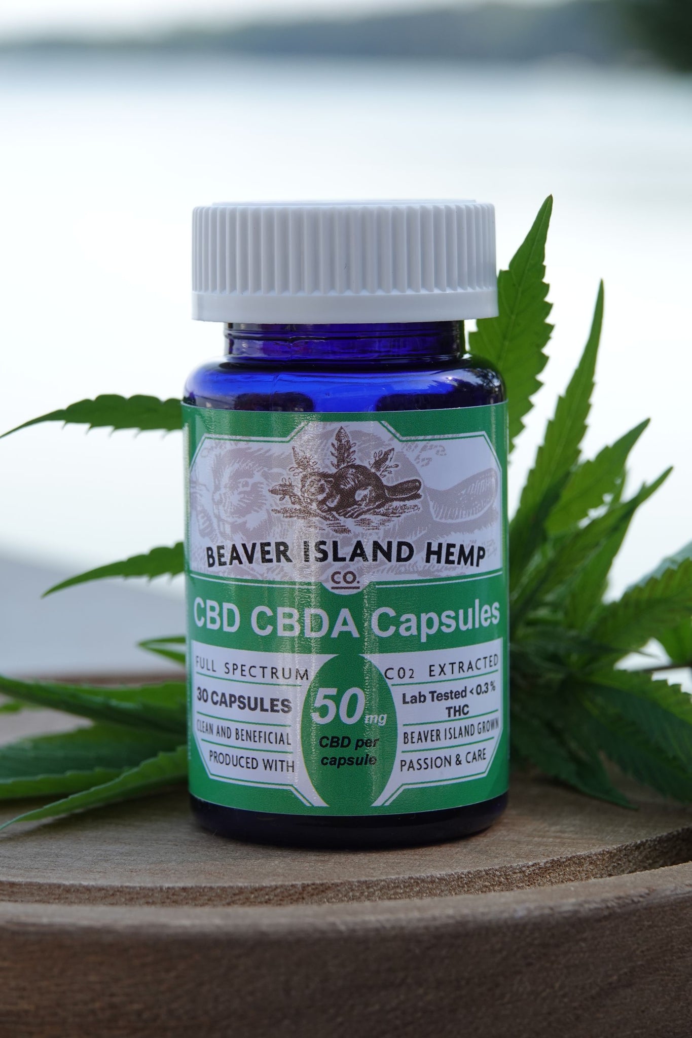 CBD CBD-A Capsules 50 mg 30 ct