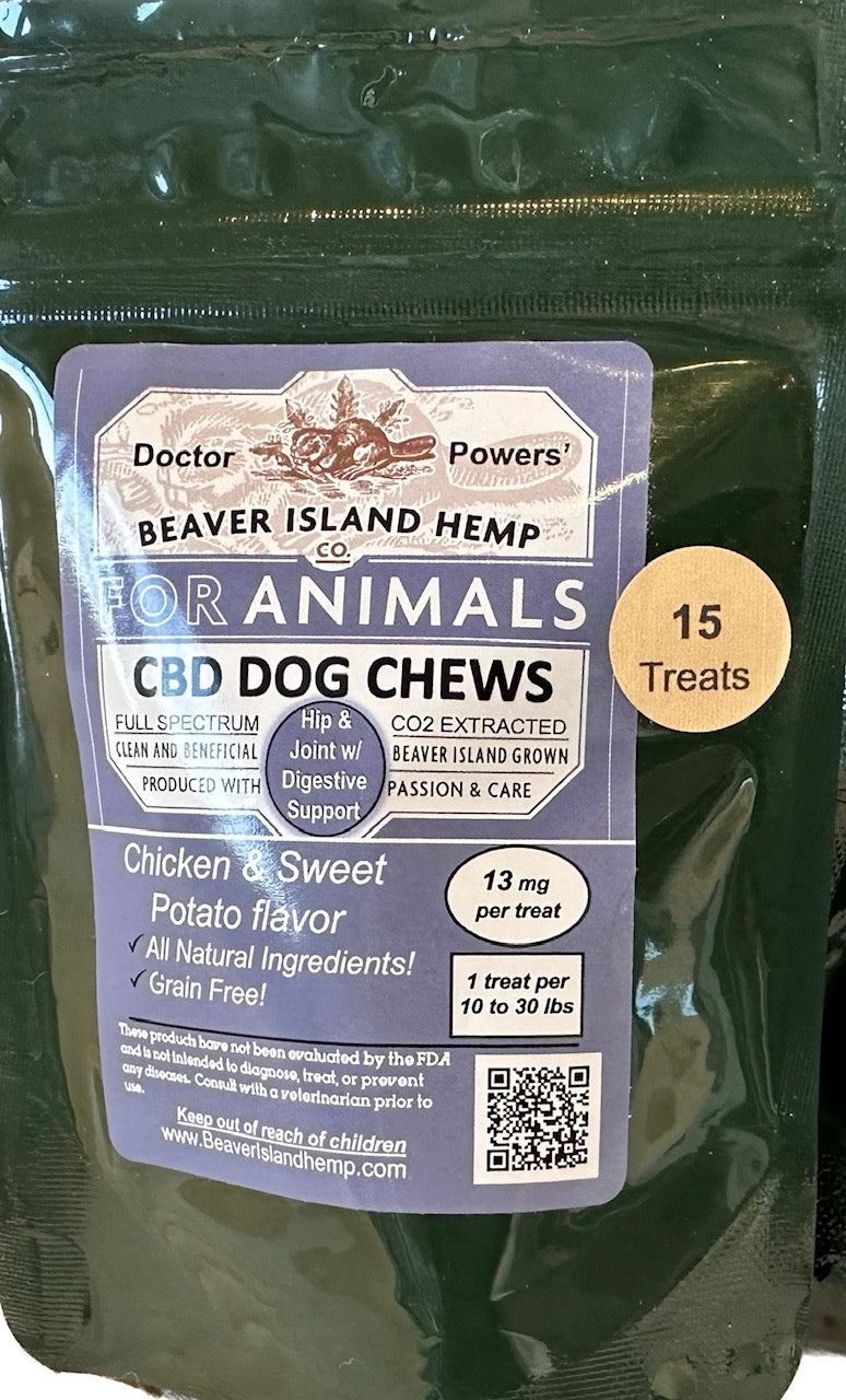 Dr Powers Hip and Joint CBD Dog Chews 13 mg